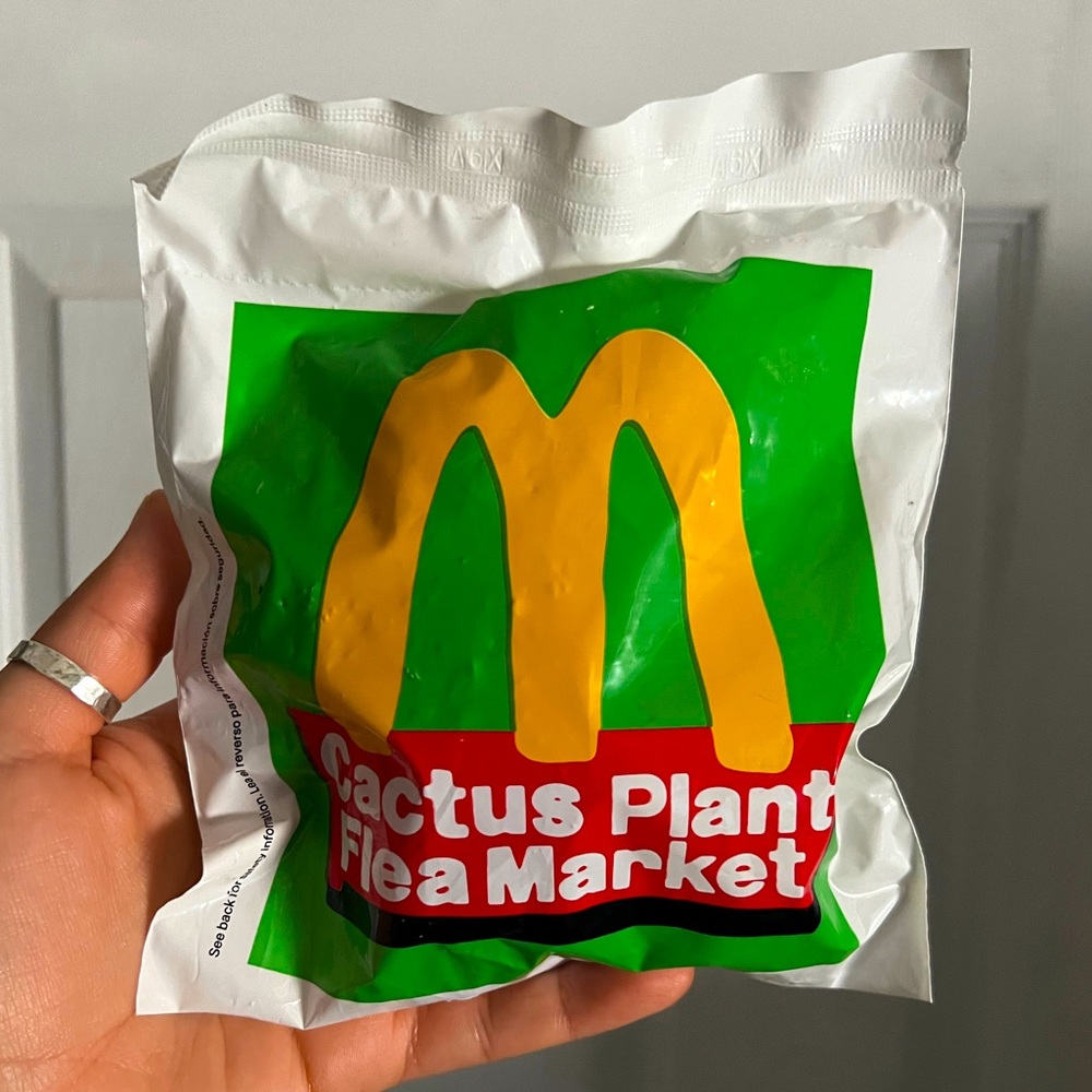 2022 McDonald’s *UNOPENED* Cactus Plant Toy & Limited Edition Box